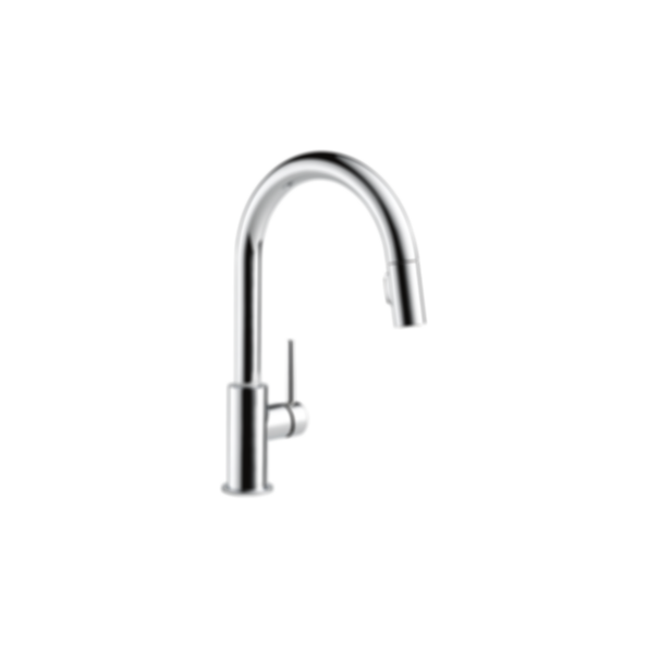 TRINSIC Single Handle Pull-Down Kitchen Faucet - 9159-DST