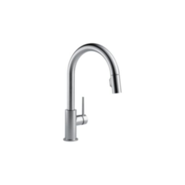 TRINSIC Single Handle Pull-Down Kitchen Faucet - 9159-DST