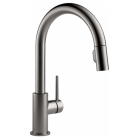 TRINSIC Single Handle Pull-Down Kitchen Faucet - 9159-DST