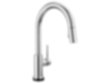 TRINSIC VoiceIQ Single-Handle Pull-Down Kitchen Faucet With Touch2O Technology - 9159TV-DST