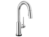 TRINSIC Single Handle Pull-Down Bar/Prep Faucet With Touch - 9959-DST