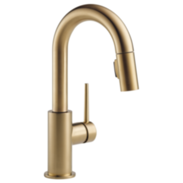 TRINSIC Single Handle Pull-Down Bar/Prep Kitchen Limited Swivel - 9959-LS-DST