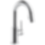 TRINSIC Single Handle Pull-Down Bar/Prep Kitchen Limited Swivel - 9959-LS-DST