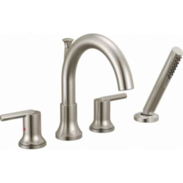 TRINSIC® Roman Tub Trim with Arc Spout, Lever Handles and Hand Shower - T4759