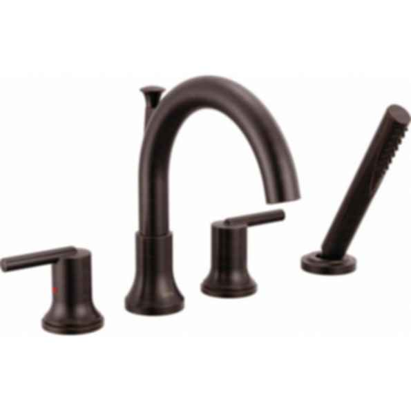 TRINSIC® Roman Tub Trim with Arc Spout, Lever Handles and Hand Shower - T4759