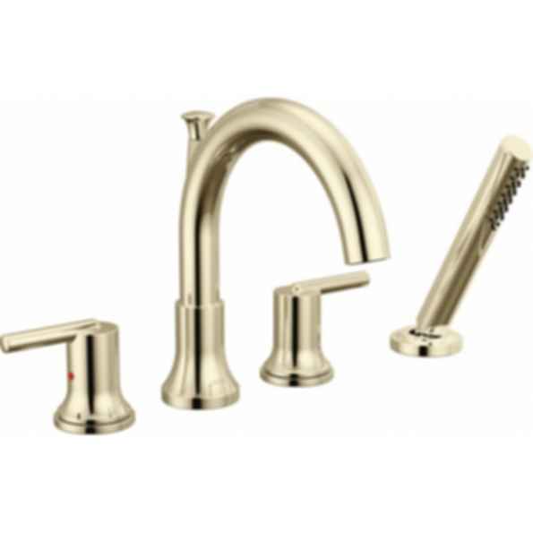 TRINSIC® Roman Tub Trim with Arc Spout, Lever Handles and Hand Shower - T4759