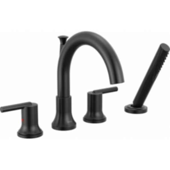 TRINSIC® Roman Tub Trim with Arc Spout, Lever Handles and Hand Shower - T4759