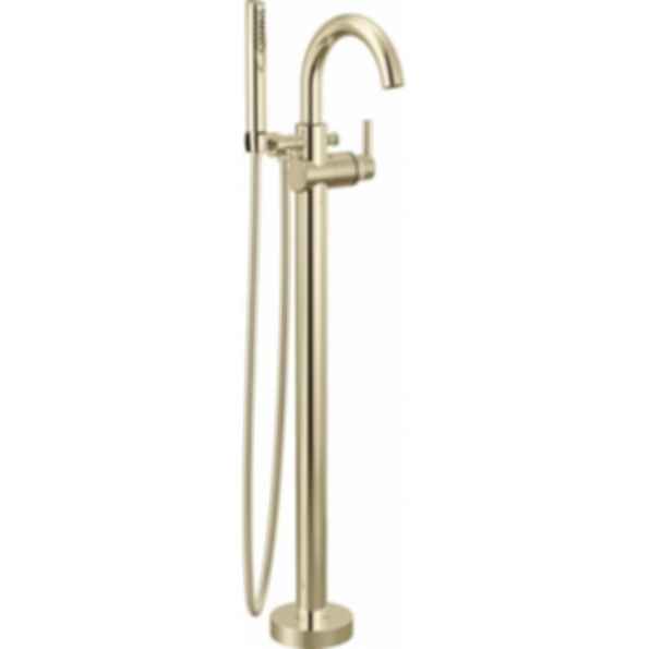 TRINSIC®  Single Handle Floor Mount Tub Filler Trim with Hand Shower - T4759-FL