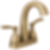 STRYKE Two Handle Centerset Bathroom Faucet -  Lever  Handles  - 25775-PR-MPU-DST