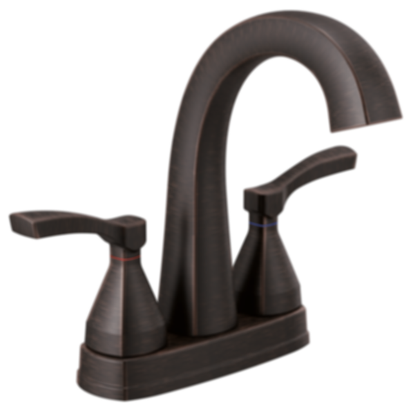 STRYKE Two Handle Centerset Bathroom Faucet -  Lever  Handles  - 25775-PR-MPU-DST