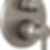 TRINSIC® Contemporary Two Handle Monitor® 14 Series Valve Trim with 6-Setting Integrated Diverter - T24959