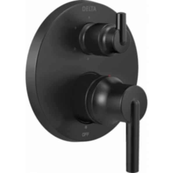 TRINSIC® Contemporary Two Handle Monitor® 14 Series Valve Trim with 6-Setting Integrated Diverter - T24959