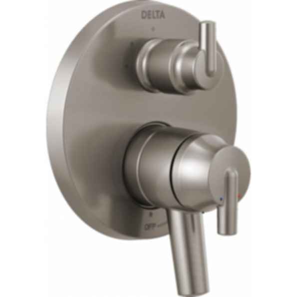 TRINSIC® Contemporary Two Handle Monitor® 17 Series Valve Trim with 3-Setting Integrated Diverter - T27859