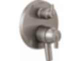 TRINSIC® Contemporary Two Handle Monitor® 17 Series Valve Trim with 6-Setting Integrated Diverter - T27959