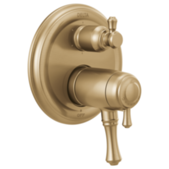 CASSIDY Traditional TempAssure 17T Series Valve Trim With 6-Setting Integrated Diverter - T27T997
