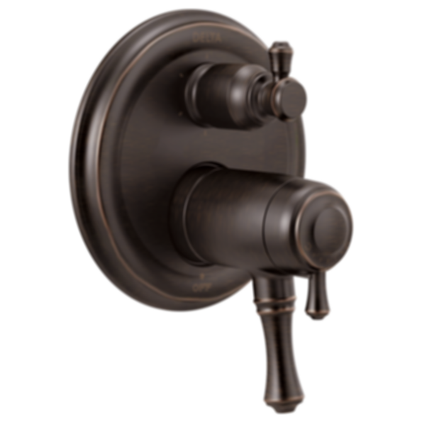 CASSIDY Traditional TempAssure 17T Series Valve Trim With 6-Setting Integrated Diverter - T27T997