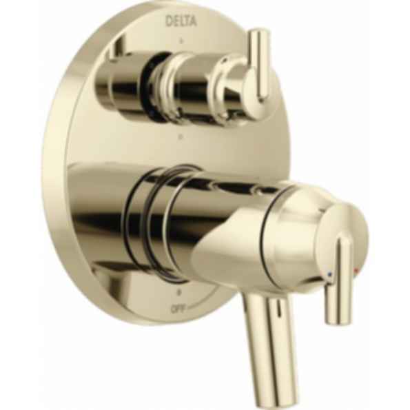 TRINSIC® Contemporary Two Handle TempAssure® 17T Series Valve Trim with 6-Setting Integrated Diverter - T27T959