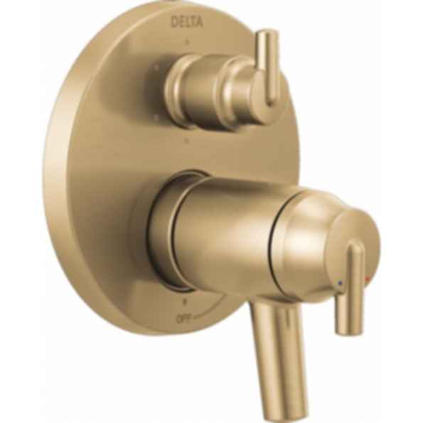 TRINSIC® Contemporary Two Handle TempAssure® 17T Series Valve Trim with 6-Setting Integrated Diverter - T27T959