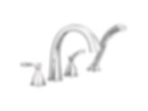 STRYKE Four Hole Roman Tub Trim  - T4777-PR