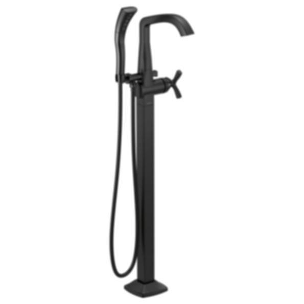 STRYKE Single Handle Floor Mount Tub Filler Trim  - T4776-PR-FL