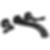 STRYKE Wall Mounted Tub Filler  - T5776-PR-WL