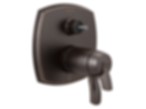 STRYKE 17 Thermostatic Integrated Diverter Trim With Six Function Diverter Less Diverter Handle  - T27T976-PR-LHP