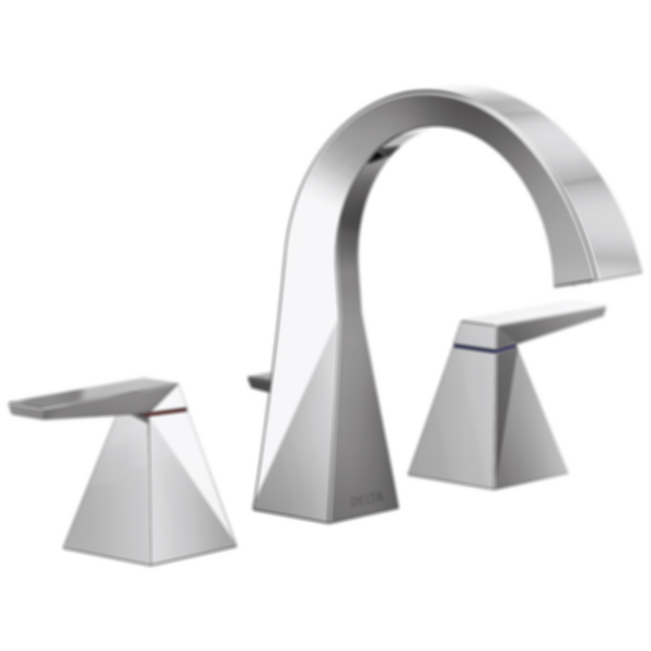 TRILLIAN Two Handle Widespread Bathroom Faucet - 35546-MPU-DST