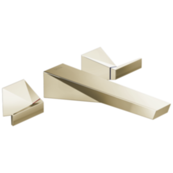 TRILLIAN Two Handle Wall Mount Bathroom Faucet Trim - T3543LF-WL