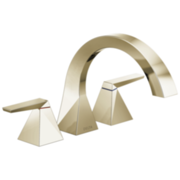 TRILLIAN Two-Handle Roman Tub Trim - T2746