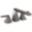 TRILLIAN Two-Handle Roman Tub Trim - T2743