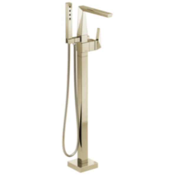 TRILLIAN Single Handle Floor Mount Tub Filler Trim - T4743-FL