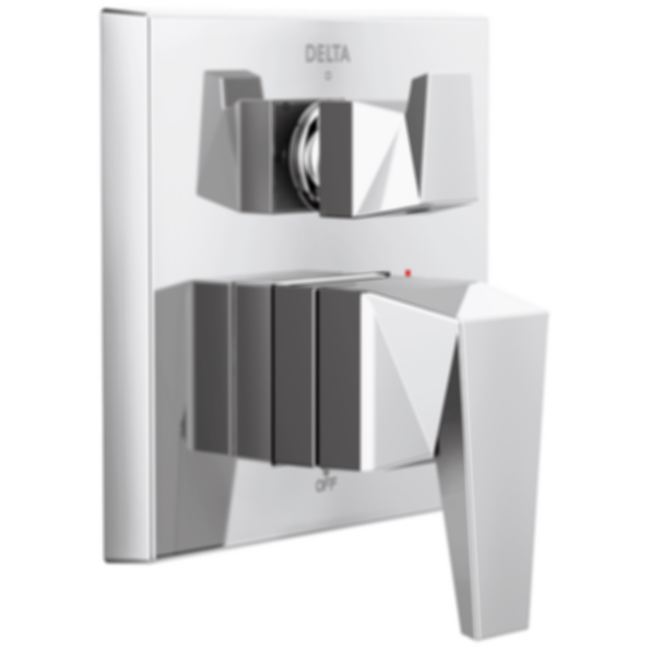 TRILLIAN Two-Handle Monitor 14 Series Valve Trim With 3-Setting Diverter - T24843
