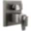 TRILLIAN Two-Handle Monitor 17T Series Valve Trim With 3-Setting Diverter - T27T843