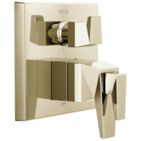 TRILLIAN Two-Handle Monitor 17T Series Valve Trim With 6-Setting Diverter - T27T943