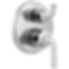KAYRA 2-Handle Monitor 14 Series Valve Trim With 3- Or 6- Setting Diverter - T24933