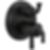 KAYRA 2-Handle Monitor 17 Series Valve Trim With 6-Setting Diverter - T27933