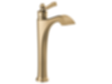 DORVAL Single Handle Vessel Bathroom Faucet - Less Handle - 756-LHP-DST