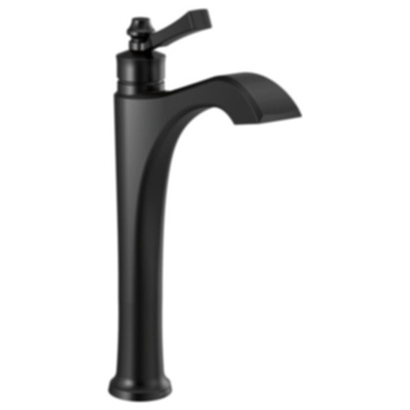 DORVAL Single Handle Vessel Bathroom Faucet - Less Handle - 756-LHP-DST