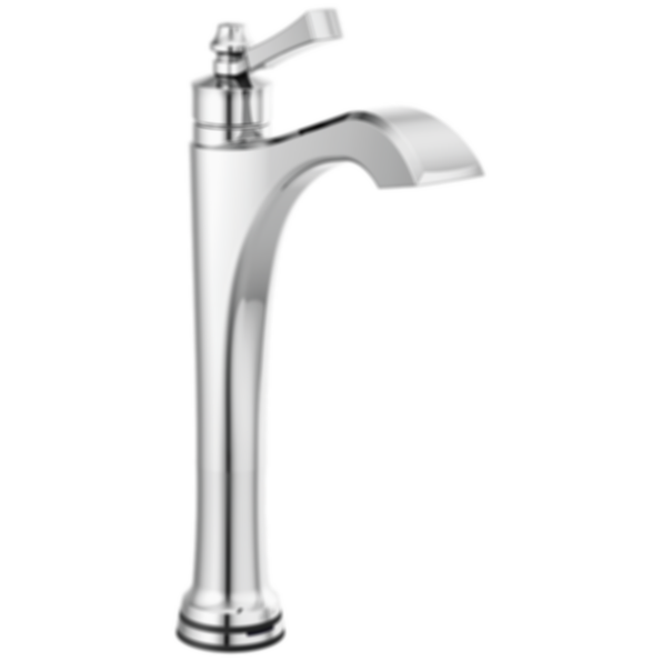 DORVAL Single Handle Vessel Bathroom Faucet With Touch2O.Xt Technology - 756T-DST
