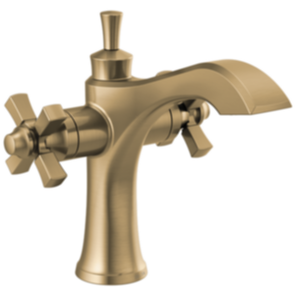 DORVAL Two Handle Single Hole Monoblock Bathroom Faucet - 857-DST