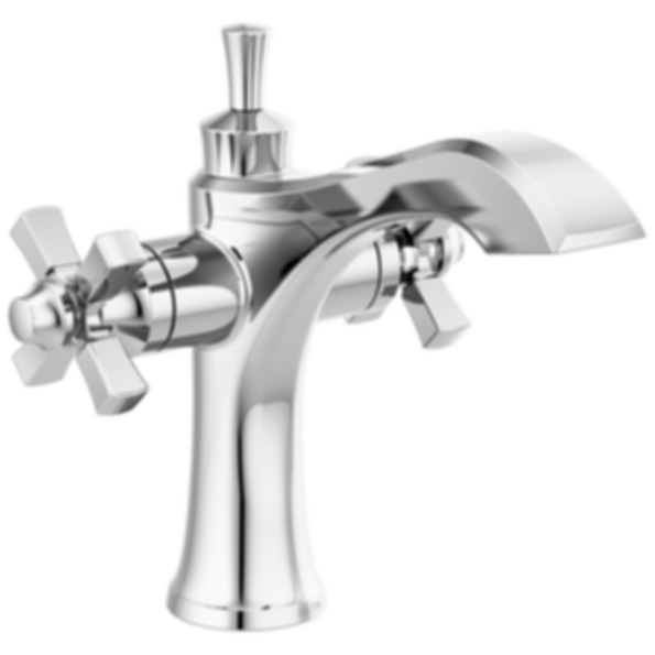 DORVAL Two Handle Single Hole Monoblock Bathroom Faucet - 857-DST