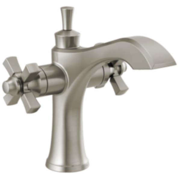 DORVAL Two Handle Single Hole Monoblock Bathroom Faucet - 857-DST