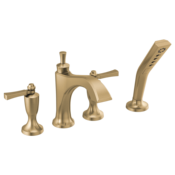 DORVAL Roman Tub With Hand Shower Trim-Less Handles - T4756-LHP