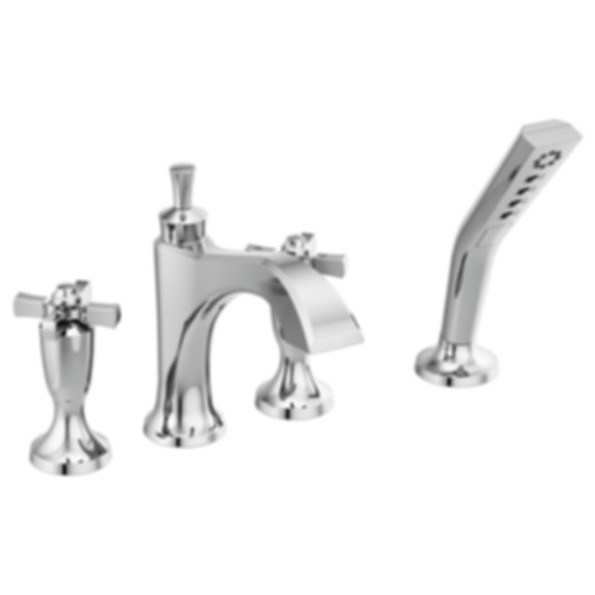 DORVAL Roman Tub With Hand Shower Trim-Less Handles - T4756-LHP
