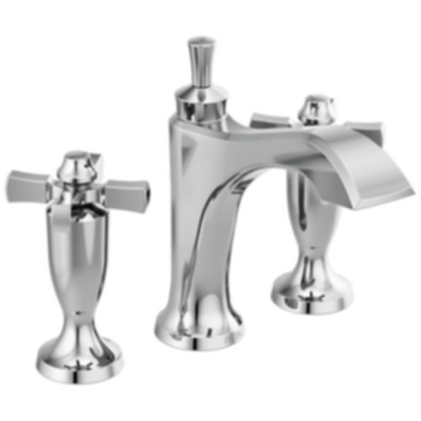DORVAL Two Handle Widespread Bathroom Faucet - 3557-MPU-DST