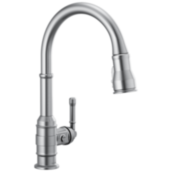 BRODERICK Single Handle Pull-Down Kitchen Faucet - 9190-DST