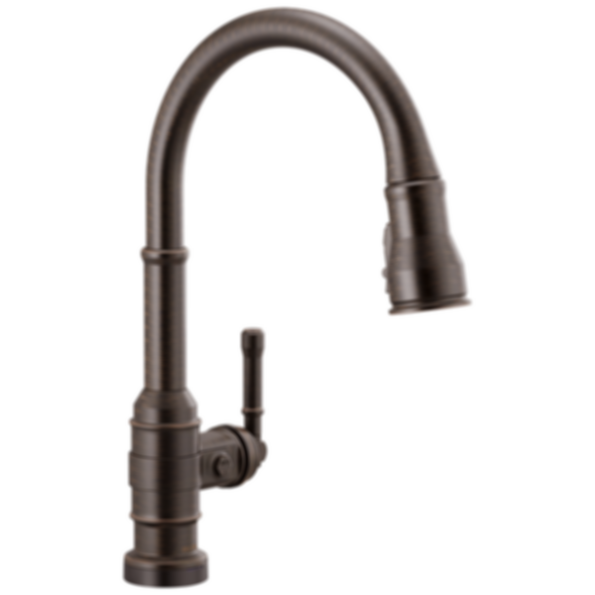 BRODERICK Single Handle Pull-Down Kitchen Faucet With Touch2O Technology - 9190T-DST