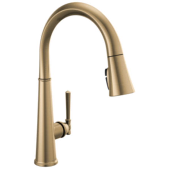 EMMELINE Single Handle Pull Down Kitchen Faucet - 9182-PR-DST
