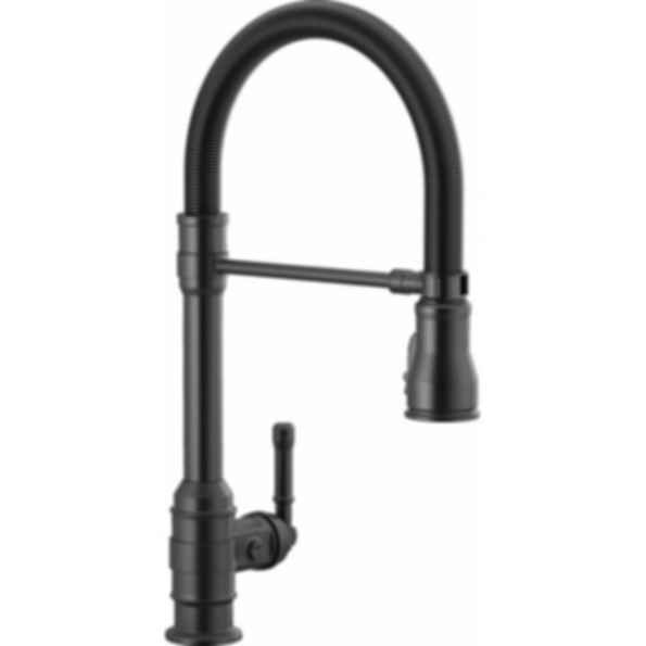 BRODERICK® Single Handle Pull-Down Kitchen Faucet With Spring Spout - 9690-DST