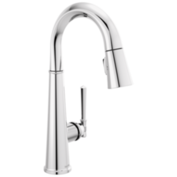 EMMELINE Single Handle Pull Down Bar/Prep Faucet - 9982-PR-DST